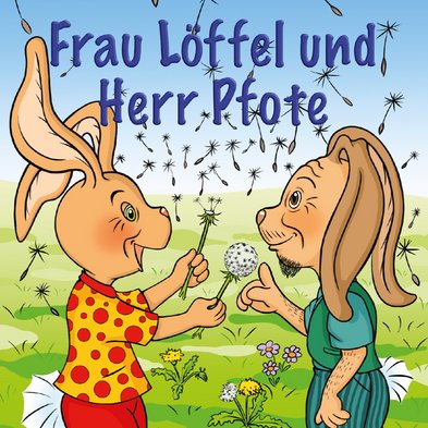 Frau Löffel und Herr Pfote im Garten